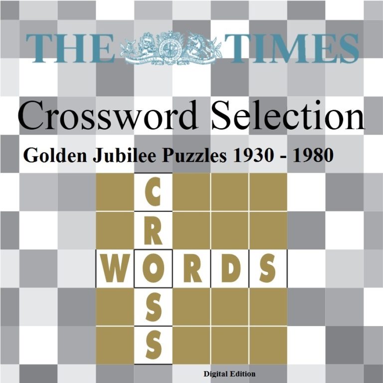 The Times Golden Jubilee Puzzles 1930-1980 £80