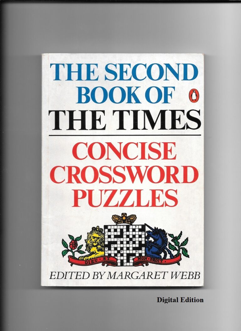 The Second Book of The Times Concise Crossword Puzzles – 1 to 50 £80